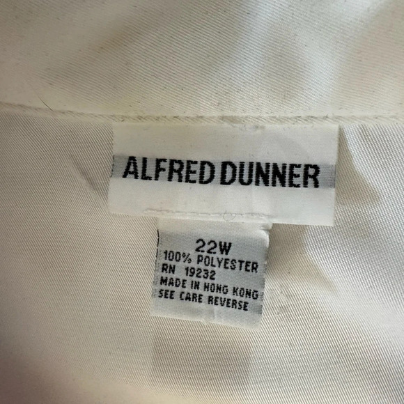 Vintage Alfred Dunner Seashell Windbreaker size 22W - Picture 2 of 4